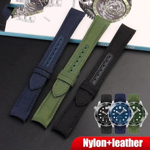 Nylon genuine leather watch - genuine,