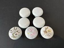 Vintage Porcelain Floral Door