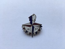 1951 FESTIVAL OF BRITAIN SOUVENIR ENAMEL PIN BADGE