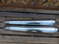 TRIUMPH BSA = T120 TR6 A65 = SILENCERS = 1971 / 72