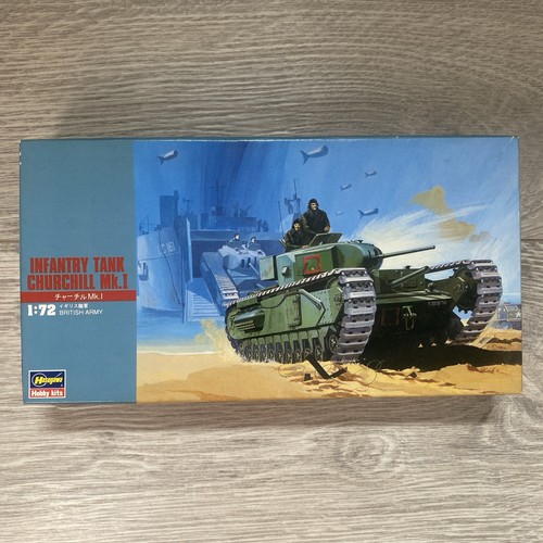 Hasegawa churchill tank - i,