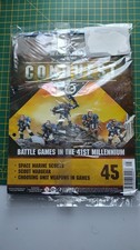Warhammer 40k Conquest Magazine Issue 45 SpaceMarine FirstBorn Scouts New/Sealed