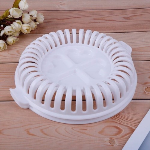 White microwave oven potato - white,