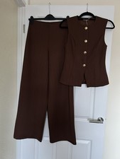 BNWT Zara Women Brown Co-ord