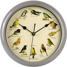 12 Species Bird Song Clock, 10
