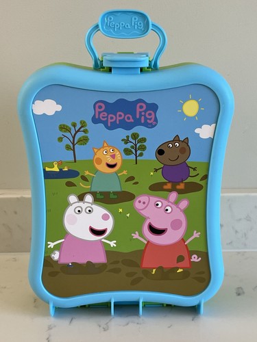 Peppa pig figure storage case - peppa,