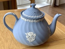 Wedgwood Jasper Blue Teapot