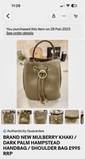 Mulberry Hampstead Bag Classic