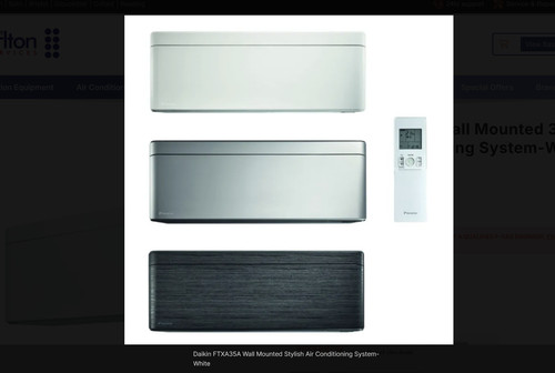 Daikin ftxa35c2v1bw white - -ftxa35c2v1bw,