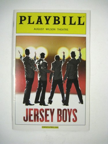 Jersey boys playbill - jersey,