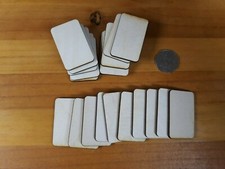 25x RECTANGLE Shape Wooden