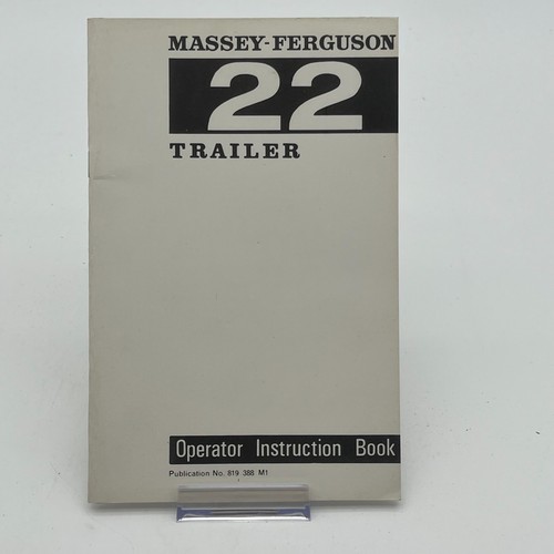 Massey ferguson trailer - massey, 22