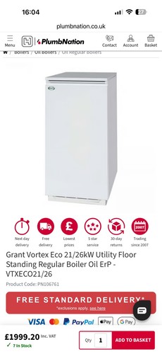 Grant vortex eco 26kw - grant,