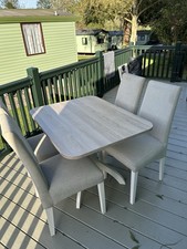 Table And 4 Chairs As Pics