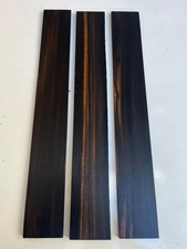AFRICAN EBONY guitar fingerboard / fretboard blank 530-535 x 70-75 x 7-8mm