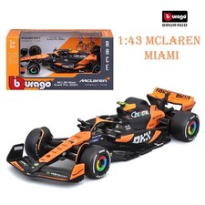 Bburago 1:43 McLaren MCL38 Lando Norris Miami Monaco GP Diecast F1 Model FREE PP
