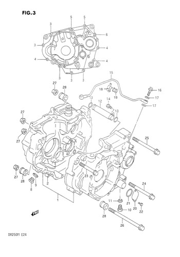 Suzuki genuine bolt - vz800, k1