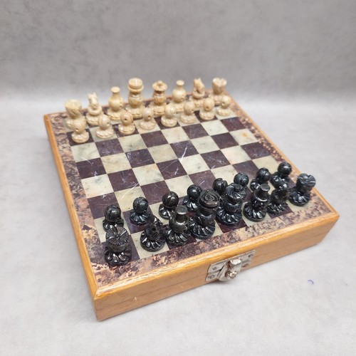 Vintage compact inch chess - vintage, 6