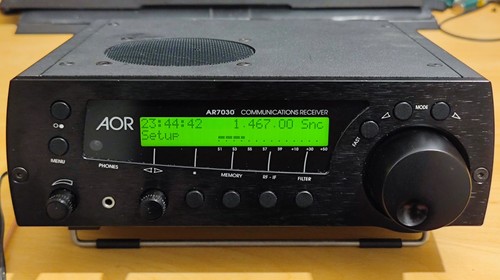 Aor ar7030 communications - aor,