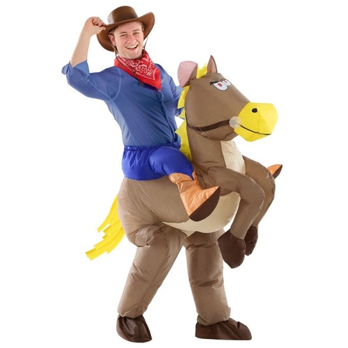 Inflatable horse ride - horse, on