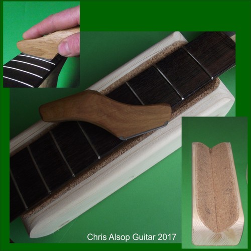 Guitar long neck rest - long,