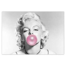 Fleece Photo Wallpaper Mural Marilyn Monroe with Rubber No. H2045_TV