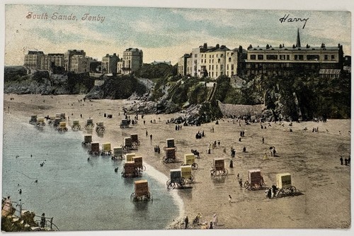 South sands tenby - sands,, bathing