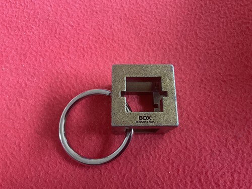 Hanayama cast metal puzzle box - hanayama,