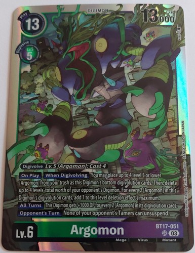 Argomon bt17 051 - argomon, bt17-051
