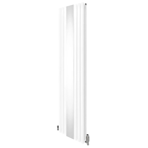 Oval panel radiator with - oval,