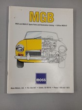 MG MGB Parts List Catalog