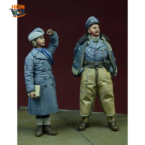 Resin figure unpainted - 1/35,