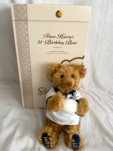 Steiff prince harry 21st - steiff,