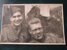 Military Postcard - 2 Men in