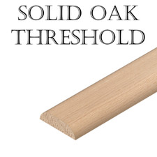 Solid Oak Flat Threshold