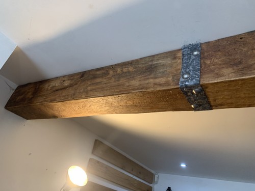 Oak cladding rsj cover - cladding,