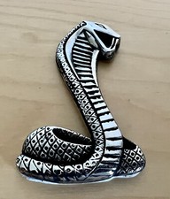 Cobra Snake Metal Emblem Badge