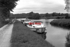 PHOTO  FRANCE CANAL 1987 CANAL