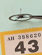 watchmakers VERGE Fusee pocket watch balance staff with flags bottom pivot broke