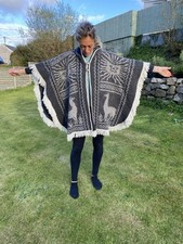 Peruvian Wool Poncho 