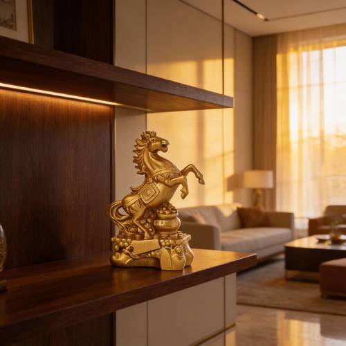 Elegant horse statue for - horse,