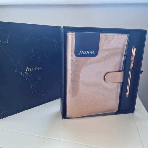 Brand new rose gold filofax - brand,