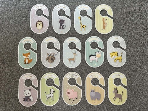 Baby wardrobe dividers 15 x - dividers,
