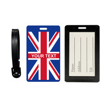 Custom flag suitcase - flag, tags