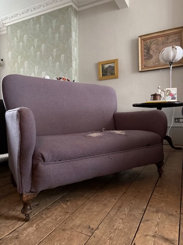 Antique seat sofa - antique,