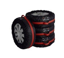 4x Car Wheel Tyre Tire Storage Bags Protective Covers 13"-18'' All Season Spare