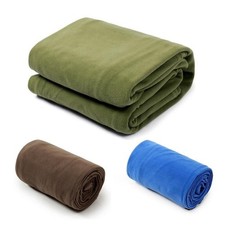 Polar Fleece Sleeping Bag Liner Single Sleeping Bag Zippered Lightweight Camping