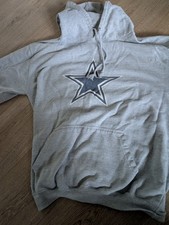 Fanatics Dallas Cowboys NFL Grey Hoodie Size XL