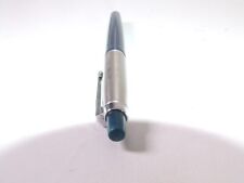 Parker Jotter Blue & Chrome Fibre Tip Pen Needs a Refill Vintage Collectable 70s