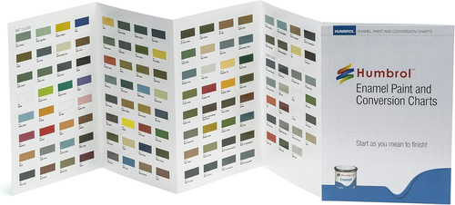 Humbrol p1158 colour chart - humbrol,